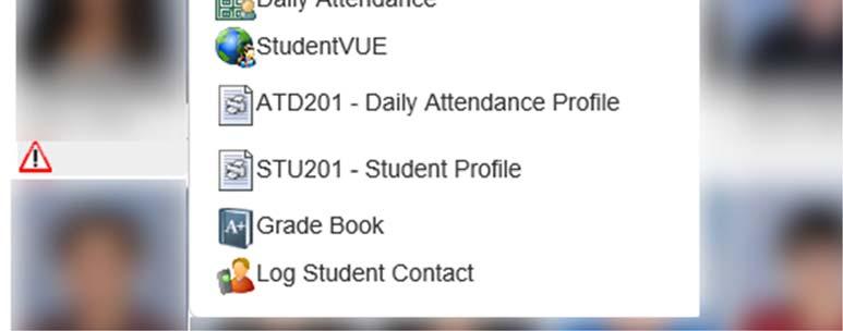 then click on Student to open