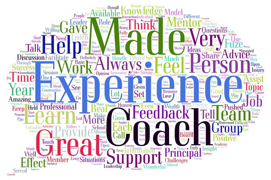 Q: How did your coach/mentor affect your Academy experience? * My coach has been AMAZING. She has personalized the experience for each group member and pushed us to succeed.