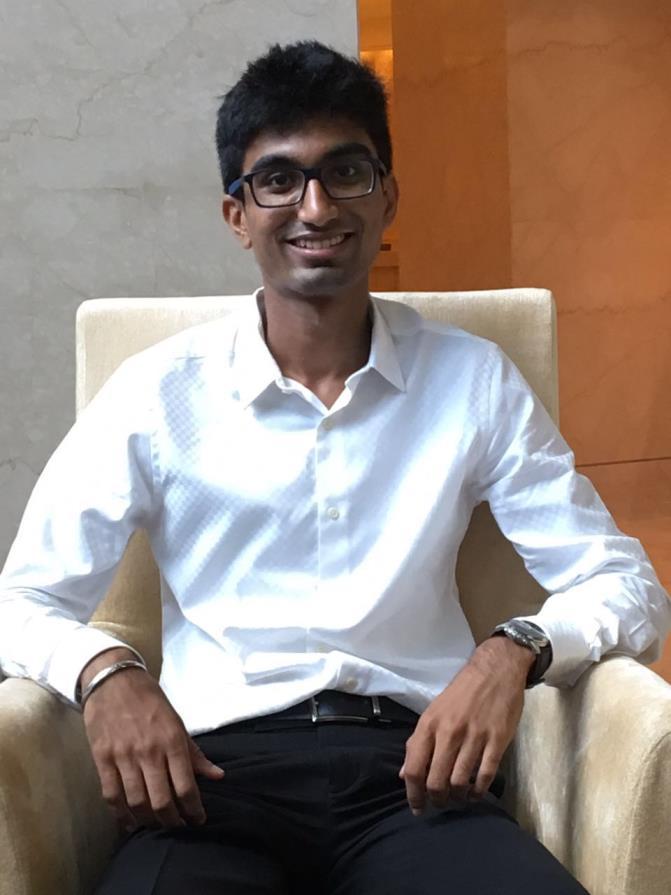 Aman Manoj Palrecha, Bangalore Age: 22 DOB: 10th May,1994 I love traveling, am an avid reader & play basketball. I would love to open a chain of restaurants or become a travel guide someday.