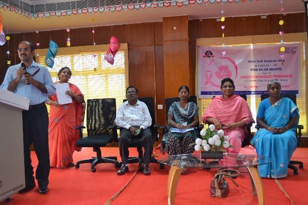 NIEPMD on 17 th November 2017. Smt. Vimala Rani, Indian Bank Mangager, CSR, who was the Chief Guest on the occasion.