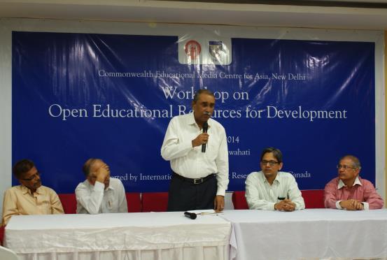 DAY 3: 17 th October 2014 Eighth Session: Creating OER (Using Technology) The third day of the workshop, started with the session, creating OER using technology by Dr R. C. Sharma.
