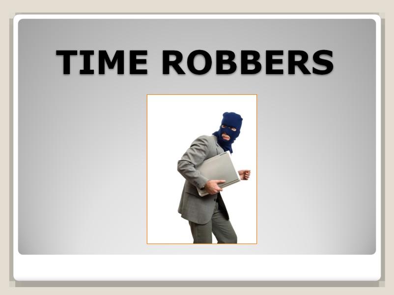 Time Robbers SPLIT delegates into small syndicate groups.