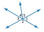 NAME DATE PERIOD Lesson 1 Extra Practice Classify Angles Name each angle in four ways. Then classify each angle as acute, right, obtuse, or straight. 1. 2.