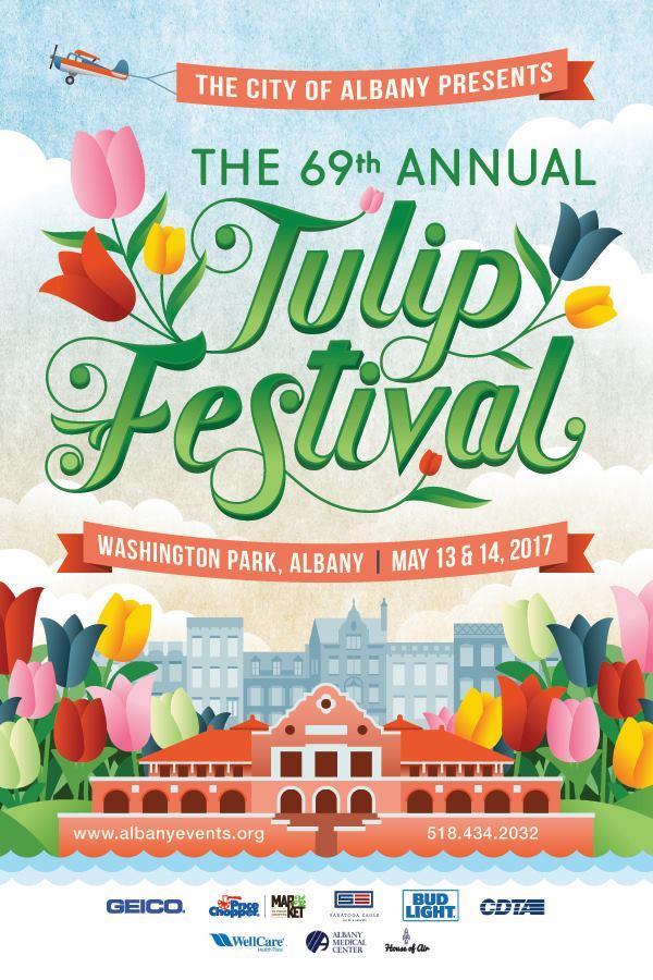 About: The City of Albany hosts the 69th Annual Albany Tulip Festival on Saturday, May 13 and Sunday, May 14 in Washington Park from 11 a.m. to 6 p.m. daily.