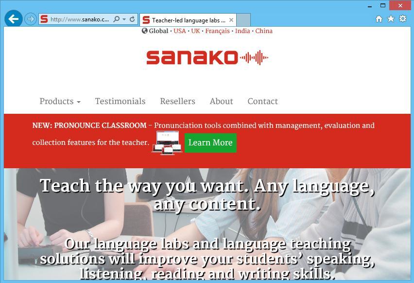4. Click the Send button. Web browsers will now open on student screens.