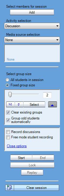 no other activity is selected, the students are always in Self- Access. You can still use all the Study 700 functions to communicate with and control the students if needed.