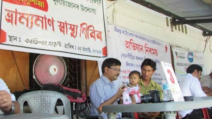 IN FOCUS OIL ORGANISES MEDICAL CAMPS UNDER PROJECT SPARSHA IN FLOOD AFFECTED AREA OF MAJULI As part of its CSR initiative, Oil India Ltd