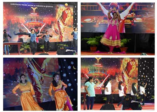 Participation of students in cultural events such as Solo dance, group dance, duet