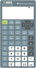 Basic calculator (TI-108 ): grades 3 5 mathematics and all grades of science The calculator available varies by grade and subject.