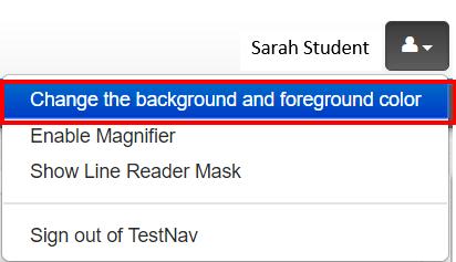 When students use these tools, they will stay on until they select them again in the dropdown menu.