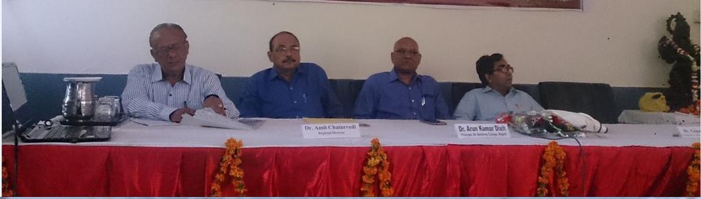 Arun Kumar Dixit, Principal Shri Varshney PG College, Aligarh, Dr.