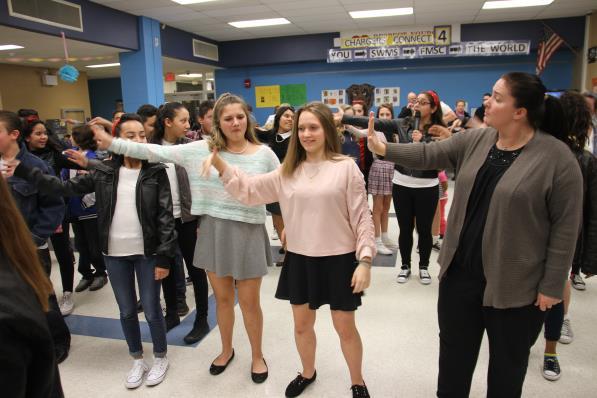 Ending our night, a dance-off commenced with such parents as Mr. Sourwine entertaining the crowd and students such as Alejandro Bahena and Niko Osorio busting out their moves.