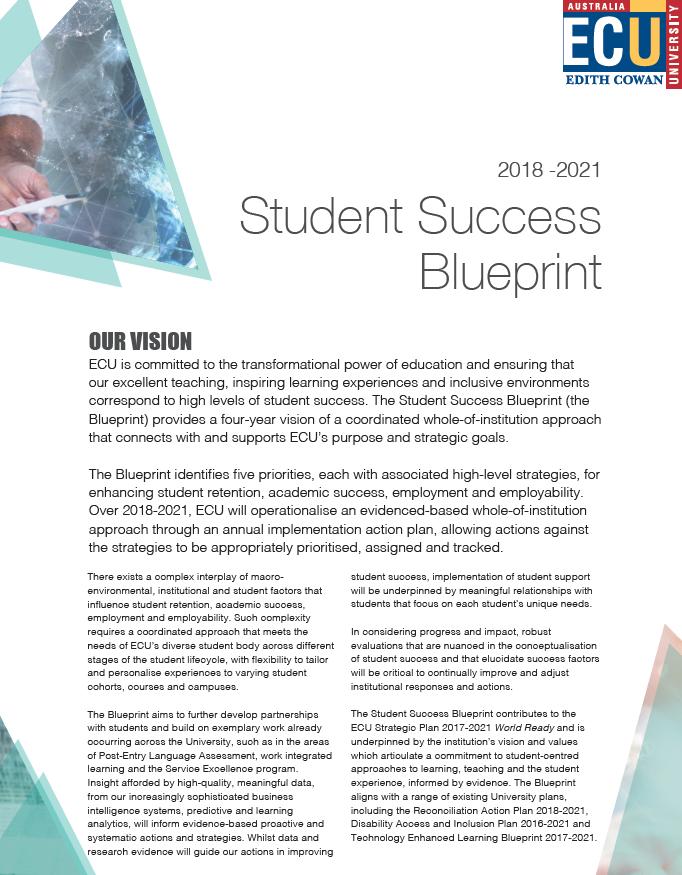 Rationale for revision: Our student success data and evidence-based approach Priorities 3.