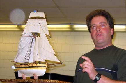 It was also good to have Jeff Herne back showing some of his extensive and outstanding work in resin warships. And finally, I was particularly impressed with Frank Hanavan s work on Le Renard.