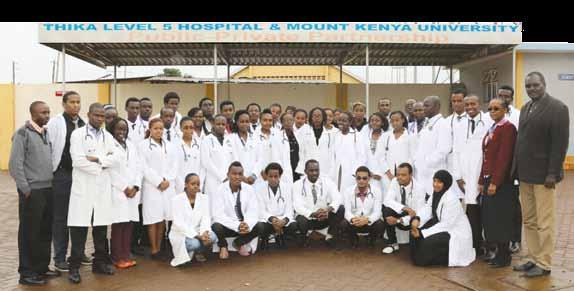 College of Health Sciences MEDICAL SCHOOL medsch.mku.ac.ke, medicine@mku.ac.ke The first public Hospital to have an ultra-modern funeral home through a Public - Private Partnership in independent Kenya.