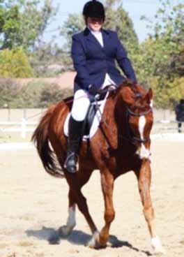 EQUESTRIAN NATIONALS The following Equestrian Riders represented Gauteng at the Nationals during the