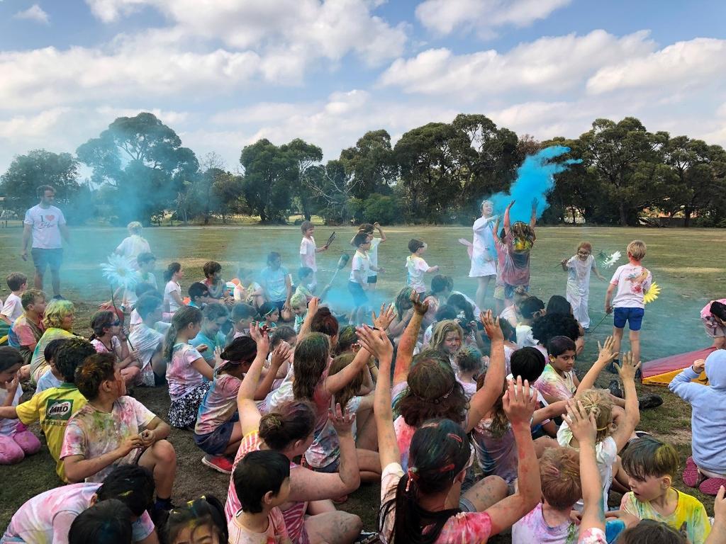 Principal's Comments Fun Run The Whole School Colour Fun Run was a perfect way to send off a wonderful term one.