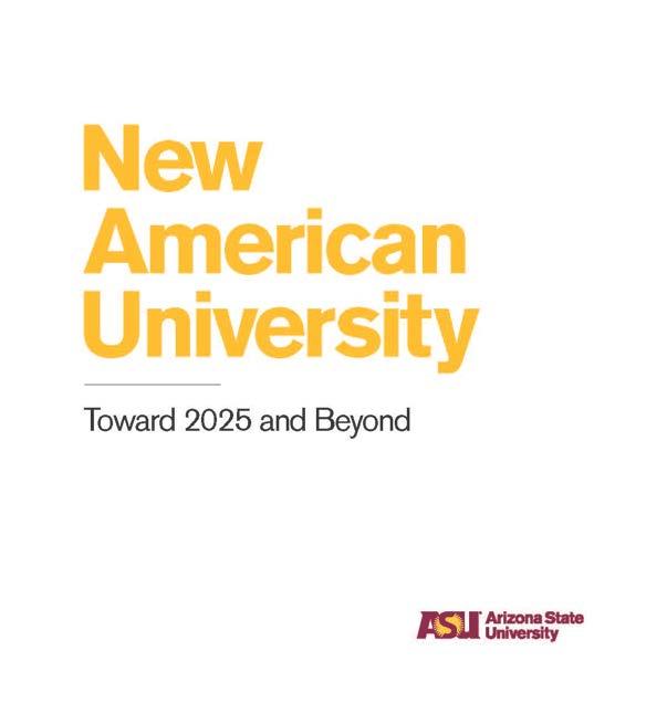 Arizona State University Top 100 in rankings #1 in the US for