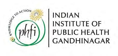 INDIAN INSTITUTE OF PUBLIC HEALTH GANDHINAGAR (A University established under IIPHG Act, 2015 of Government of Gujarat State) Associate Fellow of Industrial Health (2019) Applications are invited in