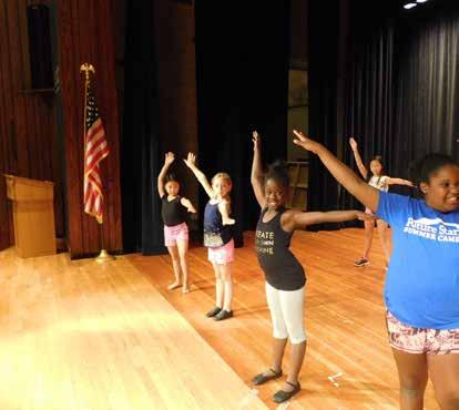 By the end of their Future Stars camp experience, campers will develop a greater appreciation for performing arts while also making lifelong friends!