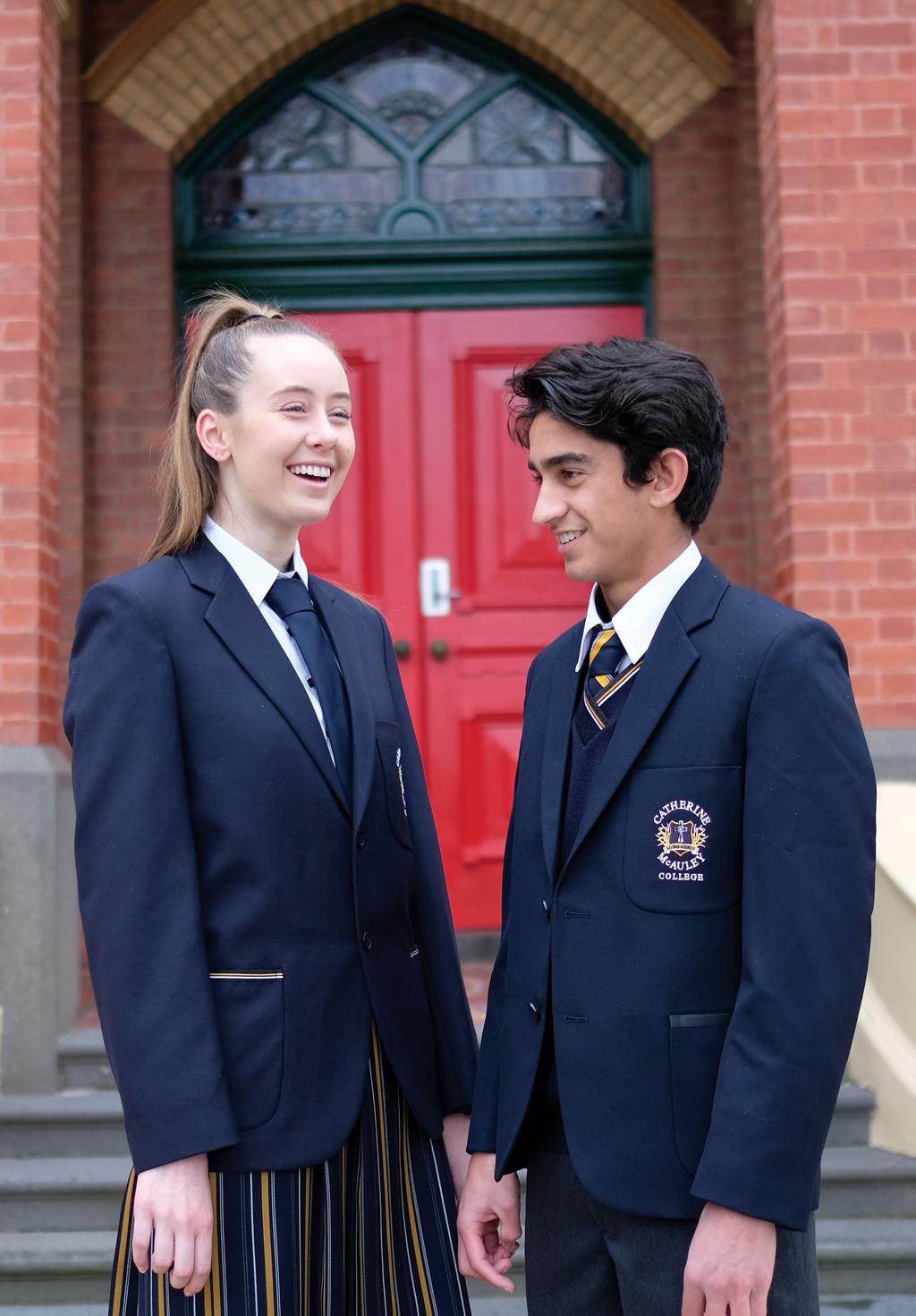 Enrichment programs that work towards building resilient learners Students as Leaders Student voice is of great importance at Catherine McAuley College.