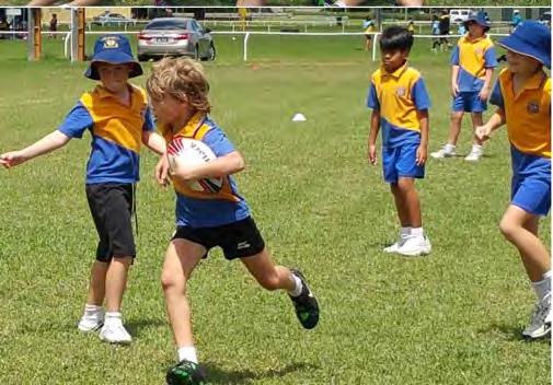 Term 1, 45 boys and girls from St. Clare s attended the Tully District Touch Football Carnival at the Tully Showgrounds.