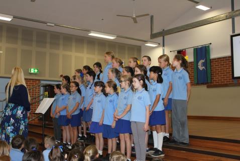 The service was led by our student leaders who did