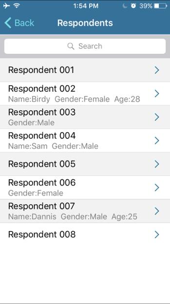 19 (6) Search Personal Information of the Respondent