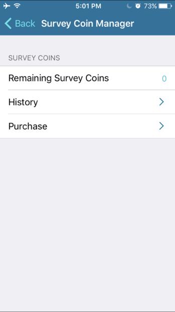 24 (3) Survey Coin Manager Prepare sufficient Survey Coins before you start a 