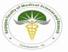 KARPAGAM FACULTY OF MEDICAL SCIENCES AND RESEARCH (Recognized by Medical Council of India & Affiliated to The Tamilnadu Dr. M.G.R. Medical University) Othakkalmandapam, Pollachi Main Road,