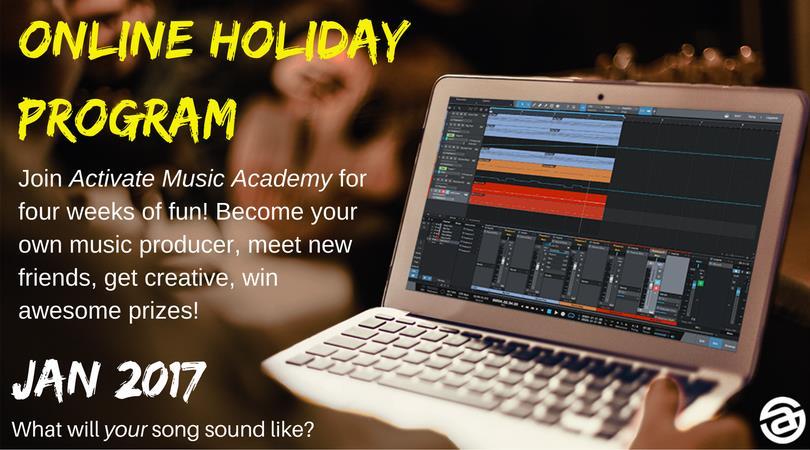 Online Holiday Program Four weeks of fun!