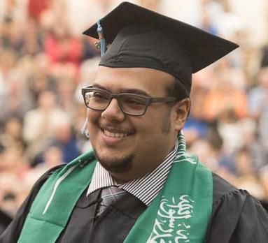 Learning In his native Saudi Arabia, Abdulaziz (Zeus) Qadizadah dreamed of continuing his education in the United States.