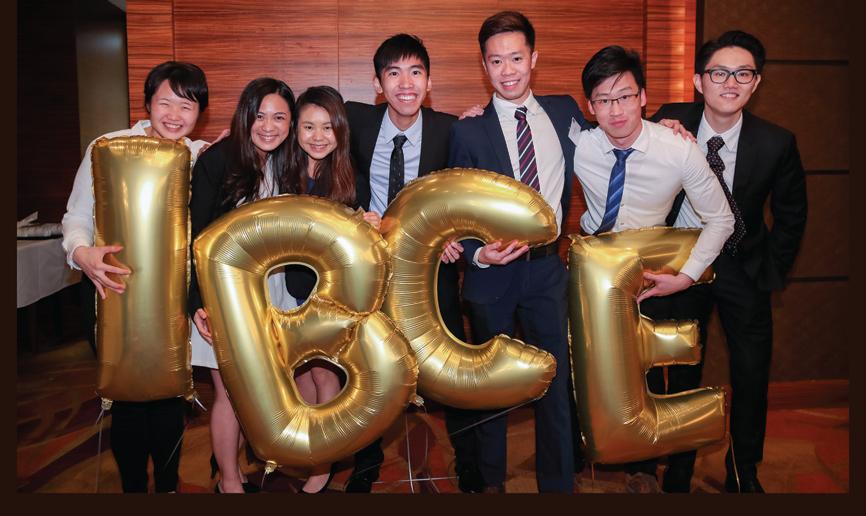 Wayne CHU, Class of 2013 IBCE is not merely just the title of a program, it s an adventure that you start with a bunch of interesting and dynamic people, where I got chances to expose to different