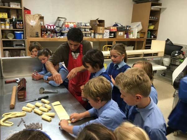 This knowledge was put to the test when the class visited Les Gourmandises patisserie in Moruya.