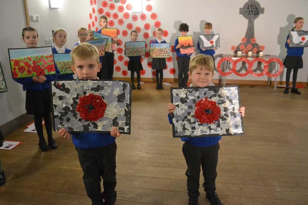 Remembrance Day As part of their Remembrance Topic this term, the children learnt about World War I and explored, very deeply, the