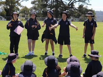 Year 6 Run Circuit Sports Year 6 students organised and ran a sports program designed to involve all students