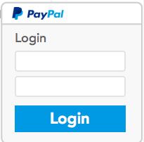 Log in to PayPal Click