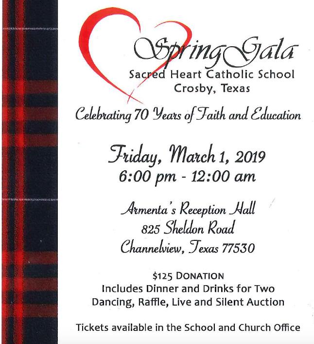 February 22, 2019 Growing in Virtues School Mission: Sacred Heart Catholic School s Mission is to provide an opportunity for children to develop a commitment to