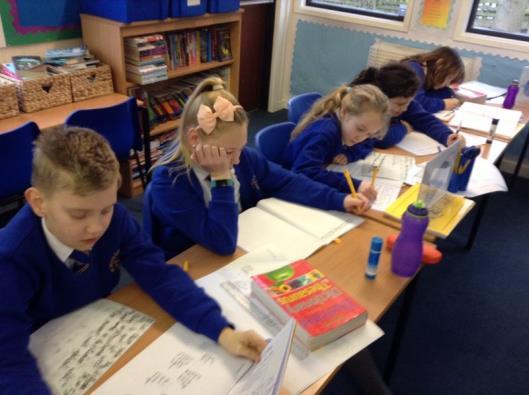 Class Five We have continued to read Michael Morpego s book, Running Wild and written our own