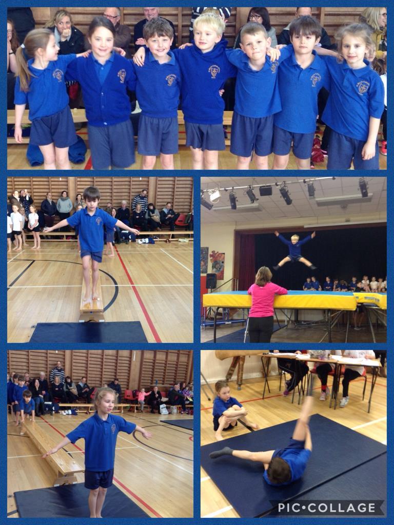 Page 3 School news Fantastic Gymnastics On Monday 12 th February some children from year 2 represented the school in a gymnastics competition at Kineton High School.