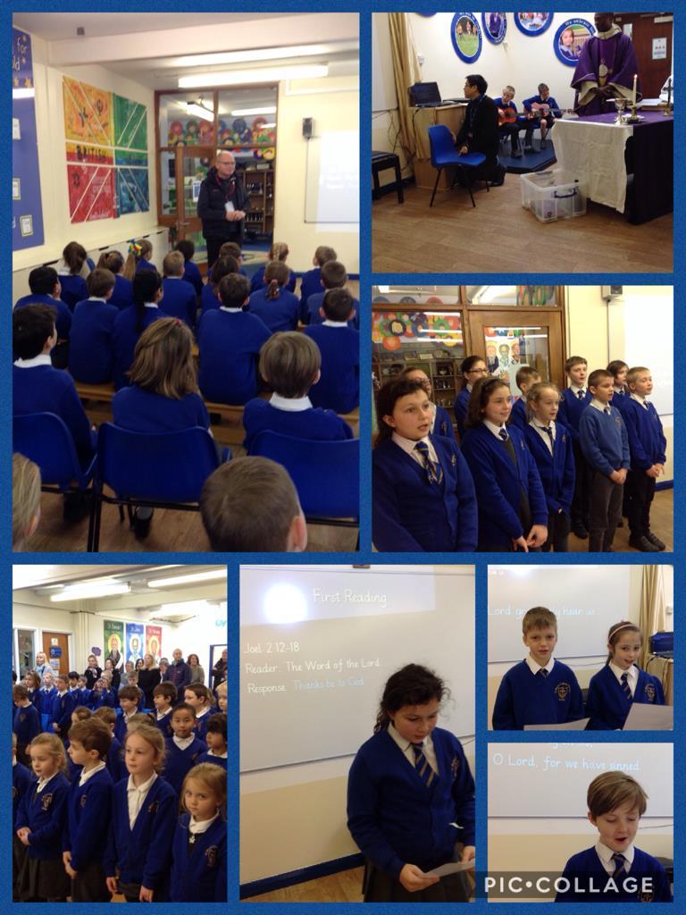 Page 6 School news Ash Wednesday On Wednesday, we recognised the start of Lent with a special Ash Wednesday mass with Father Damian.