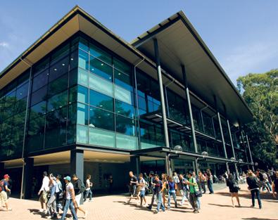UOW s main campus in Wollongong combines modern teaching, research and study