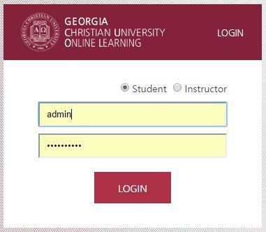 Welcome to the GCU Online Learning Program Manual. This will help you to become familiar with using the Online Learning Web Portal. How to use the GCU Online Learning System 1.