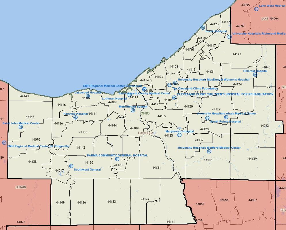 Cuyahoga County Area Eligibles 238,649 MA Penetration 39.