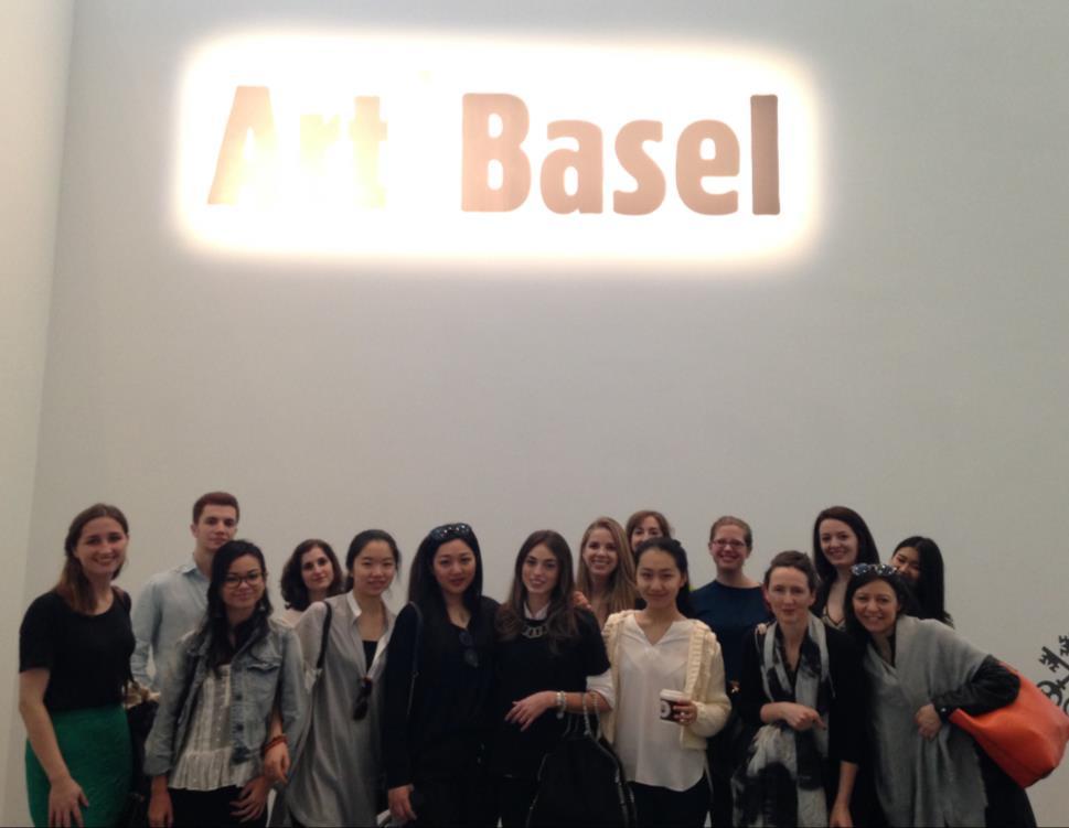 Students attending Art Basel Hong Kong CREDITS AND VALIDATION The program is validated by the University of Manchester,