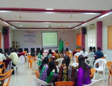 A Guest lecture on COMMUNICATION AND PRESENTATION SKILLLS was organized on 24/01/2018 in