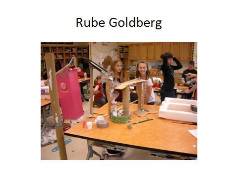 Elaborate: Create a Rube Goldberg machine Do you