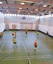 They are a positive influence contribute to the life of the school local community Ofsted Two sports halls, one with gym facilities Students have a
