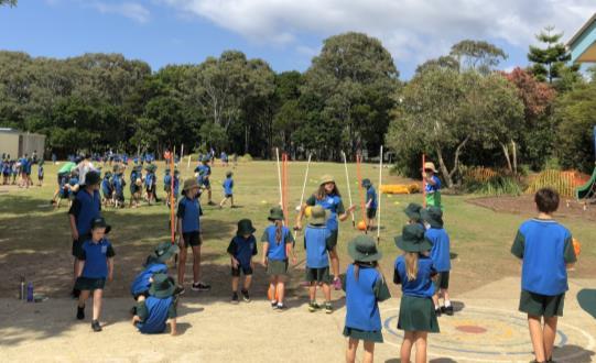 In addition to these professionally run programs, students in K-2 experienced soft hockey, soccer skills, newcombe ball, and cricket, which were all helped run by some fantastic Stage 3 students.