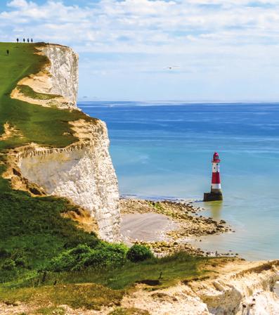 Eastbourne A Beautiful Place to Learn English Located in Sussex along the sunshine coast, next to the world famous South Downs, Eastbourne is one of the sunniest parts of Britain and a fast-growing